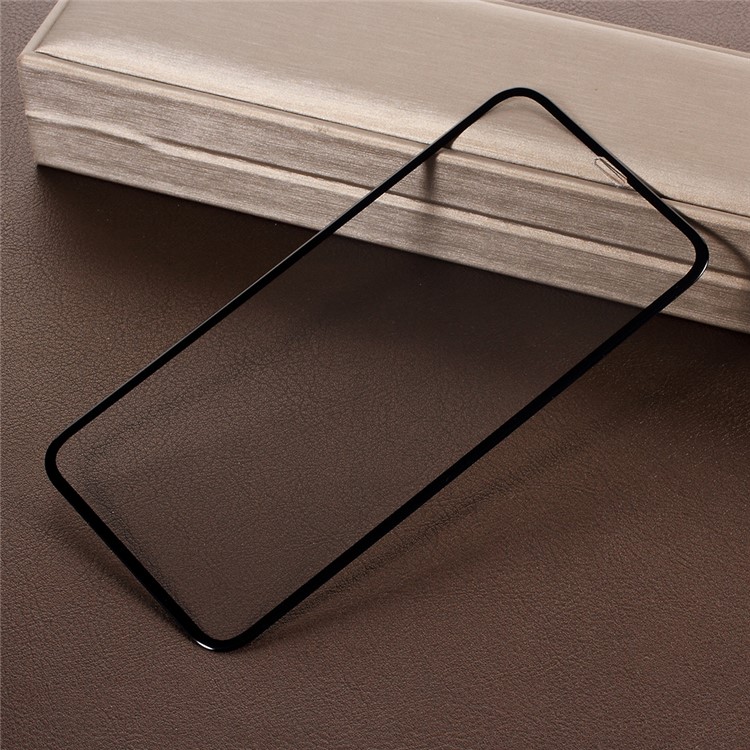 PDGD 0.3mm Full Size Resin Tempered Glass 3D Curved Screen Protector for iPhone Xs 5.8 inch - Black-4