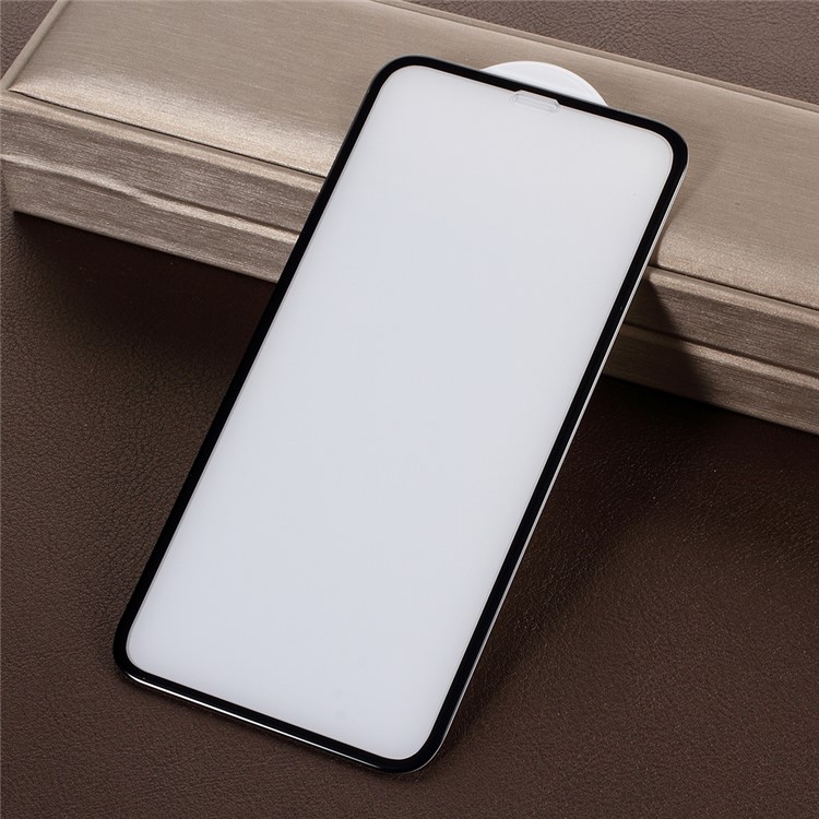 PDGD 0.3mm 3D Curved Full Size Tempered Glass Screen Protector Guard Film for iPhone Xs 5.8 inch - Black-7