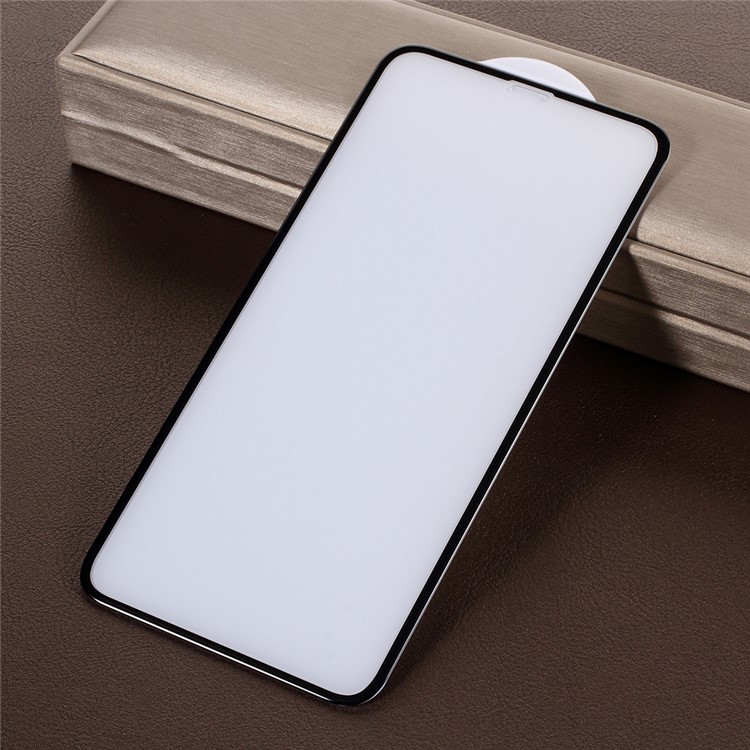 PDGD 0.3mm 3D Curved Full Size Tempered Glass Screen Protector Film for iPhone Xs Max 6.5 inch - Black-6