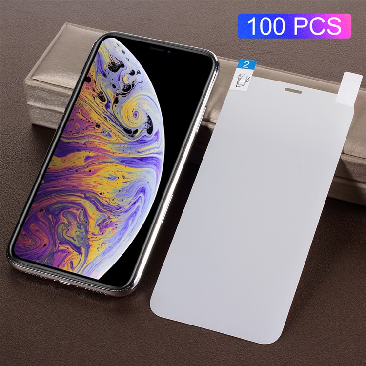 100PCS/Pack Full Coverage Anti-glare Screen Protector Guard Film for iPhone XR 6.1 inch-1