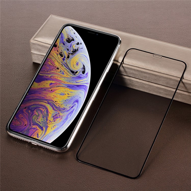 For iPhone XS Max 6.5 inch High Aluminum Tempered Glass Full Size Screen Protector-1