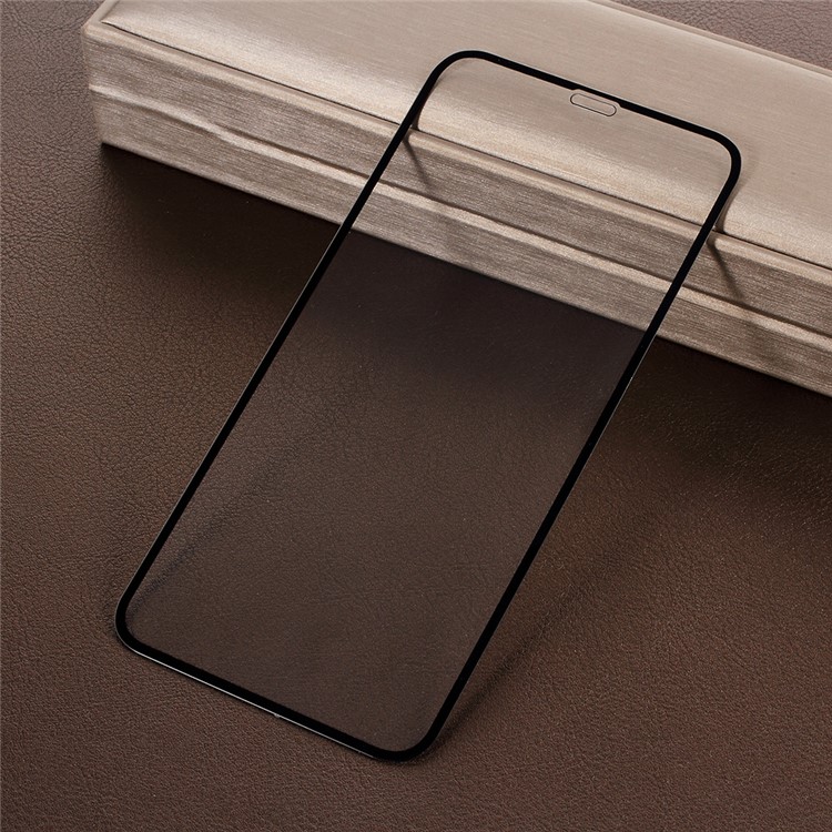 5D Curved Full Size Tempered Glass Screen Protector for iPhone XR 6.1 inch - Black-2