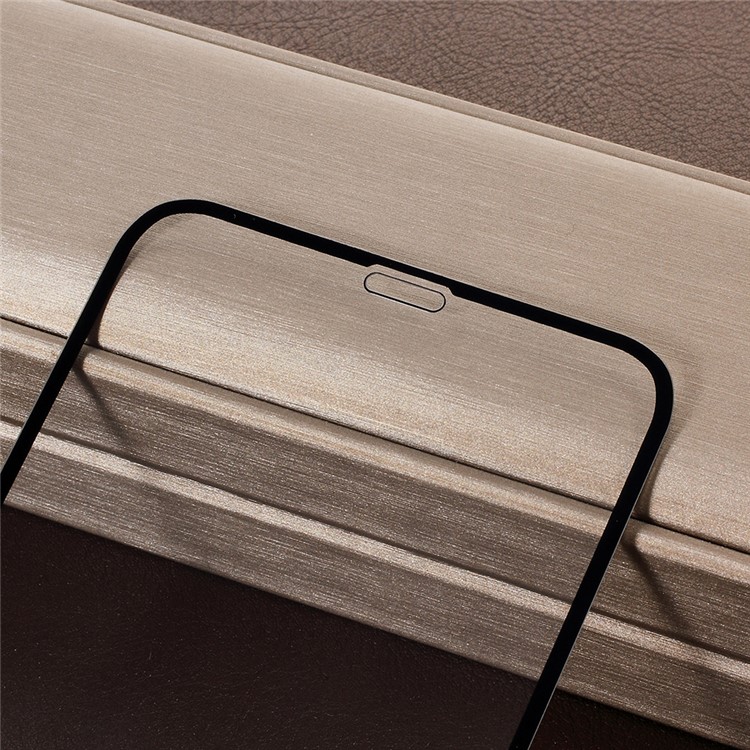 5D Curved Full Size Tempered Glass Screen Protector for iPhone XR 6.1 inch - Black-4