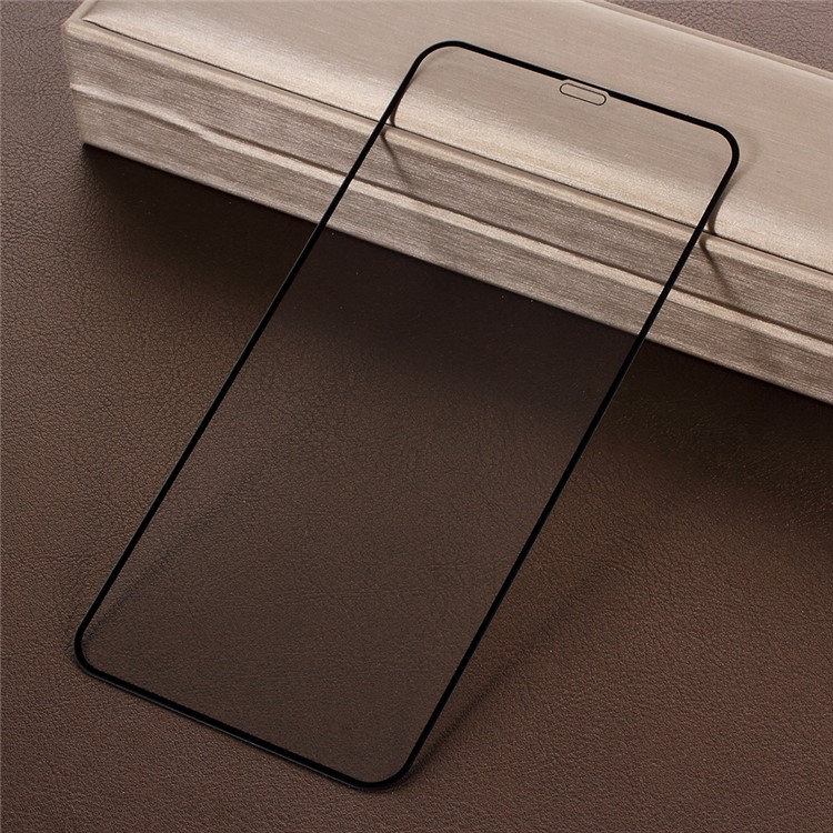 5D Curved Full Size Tempered Glass Screen Protector for iPhone Xs Max 6.5 inch - Black-2