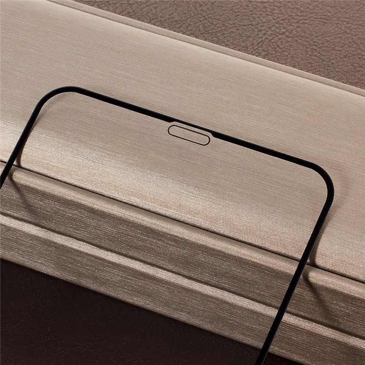 5D Curved Full Size Tempered Glass Screen Protector for iPhone Xs Max 6.5 inch - Black-4