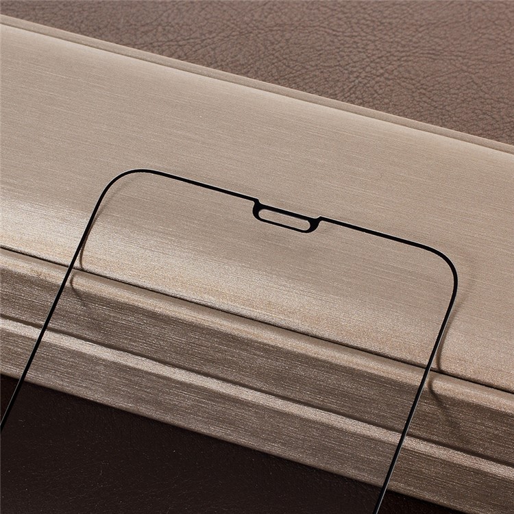 For iPhone XR 6.1 inch High Aluminum Full Glue Cold Carving Full Screen Tempered Glass Screen Protector-4