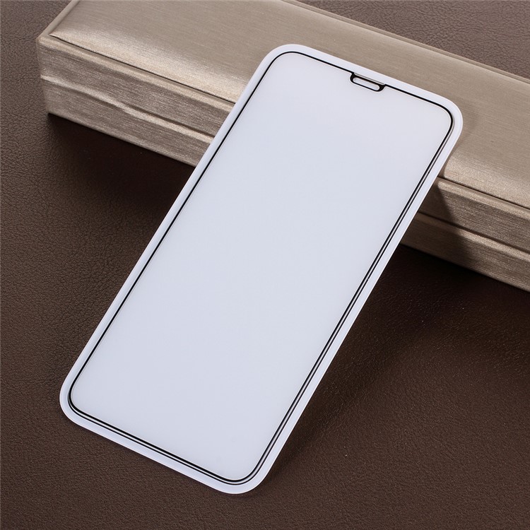 For iPhone XR 6.1 inch High Aluminum Full Glue Cold Carving Full Screen Tempered Glass Screen Protector-6