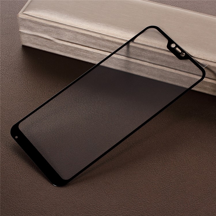 Full Coverage Silk Print Tempered Glass Screen Guard Film for Xiaomi Mi A2 Lite / Redmi 6 Pro-2