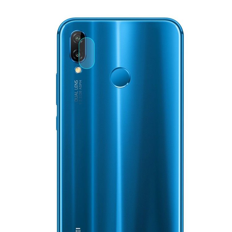 HAT PRINCE 0.2mm 9H 2.15D Arc Edges Tempered Glass Back Camera Lens Protector for Huawei P20 Lite / Nova 3e-1