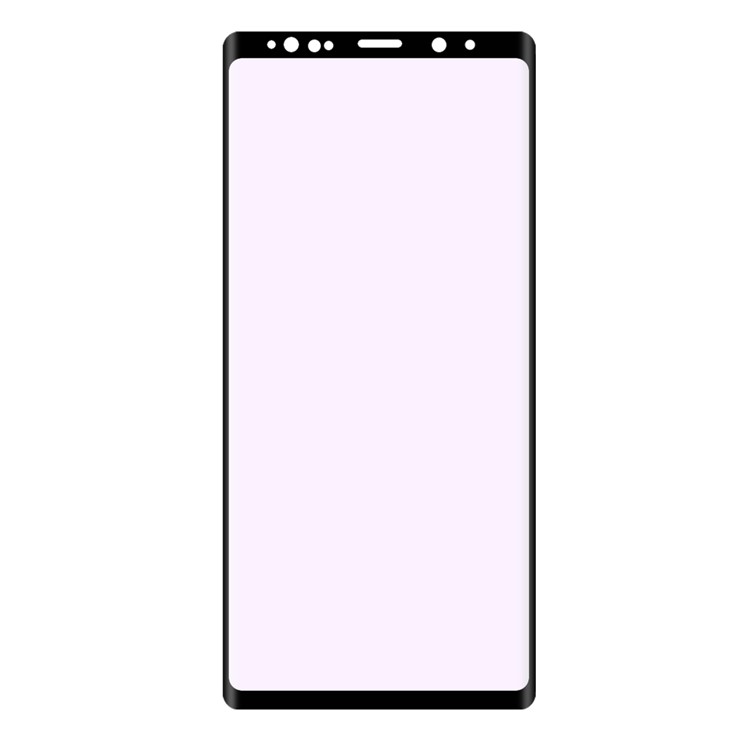 HAT PRINCE Full Cover 0.26mm 9H 3D Curved Hot Bending Anti-blue-ray Tempered Glass Screen Protector for Samsung Galaxy Note9 N960-4
