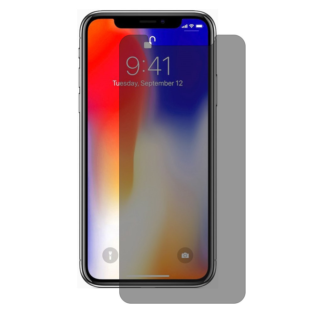 HAT PRINCE for iPhone XR 6.1 inch 0.26mm 9H 2.5D Anti-Peep Tempered Glass Full Screen Protector-1