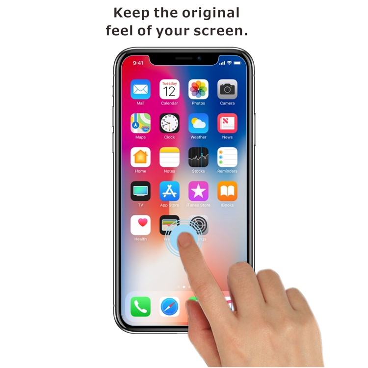 2Pcs/Set ITIETIE 2.5D 9H Tempered Glass Screen Protector Film for iPhone XR 6.1 inch-4