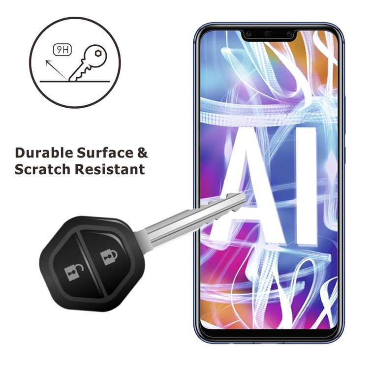 2Pcs/Set ITIETIE 2.5D 9H Tempered Glass Protection Film for Huawei Mate 20 Lite / Maimang 7-2