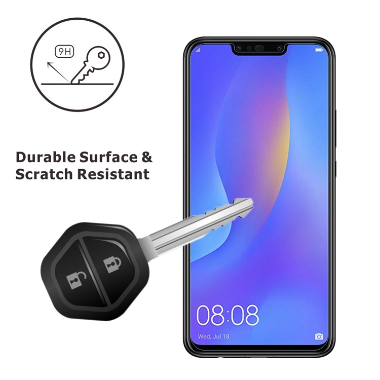 2Pcs/Set ITIETIE 2.5D 9H Tempered Glass Protector Screen Film for Huawei nova 3i / P Smart Plus-8