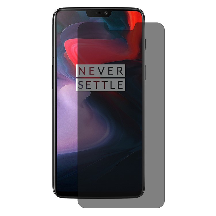 HAT PRINCE 0.26mm 9H 2.5D Anti-spy Tempered Glass Screen Guard Film for OnePlus 6-1