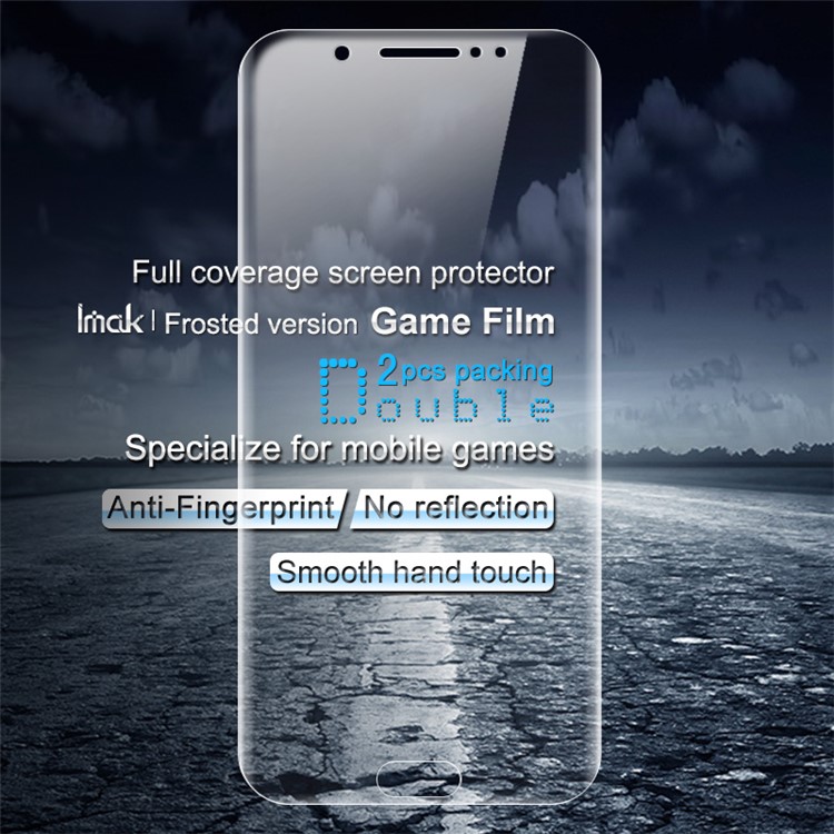 2PCS IMAK Frosted Hydrogel Game Film Full Covering Anti-scratch Screen Protector Film for Xiaomi Black Shark-2