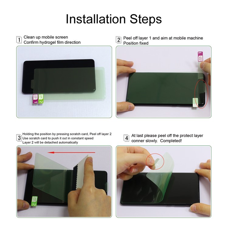 2Pcs/Set IMAK Soft Clearer Hydrogel Film III Full Coverage Screen Protector Film for Xiaomi Black Shark-7