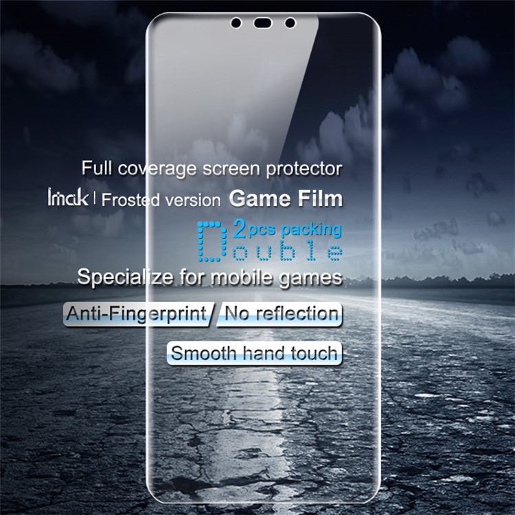 2PCS IMAK Frosted Hydrogel Game Film Full Covering Anti-scratch Screen Protector Film for Huawei Mate 20 Lite / Maimang 7-2