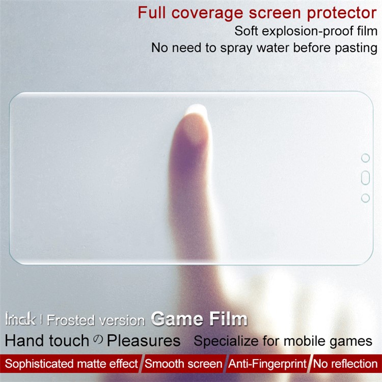 2PCS IMAK Frosted Hydrogel Game Film Full Covering Anti-scratch Screen Protector Film for Huawei Mate 20 Lite / Maimang 7-4