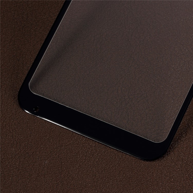 Para Xiaomi Mi A2 Lite / Protetor De Tela Cheia De Vidro Temperado Fibra De Carbono Redmi 6 Pro TPU - Preto-4