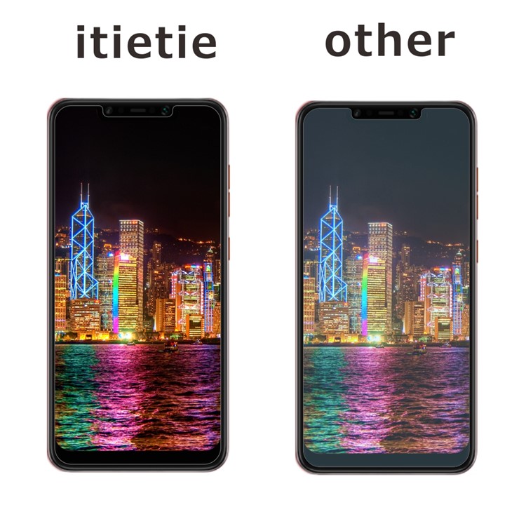 2Pcs/Set ITIETIE 2.5D 9H Tempered Glass Screen Protector Film for Xiaomi Pocophone F1 / Poco F1 (India)-7
