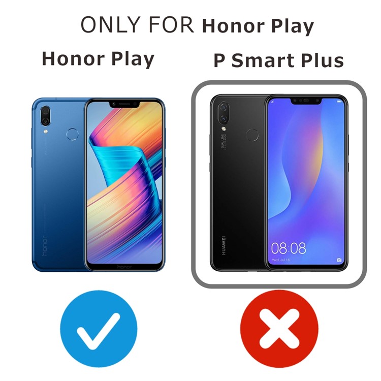 2Pcs/Set ITIETIE for Huawei Honor Play 2.5D 9H Tempered Glass Screen Protective Guard Film-5