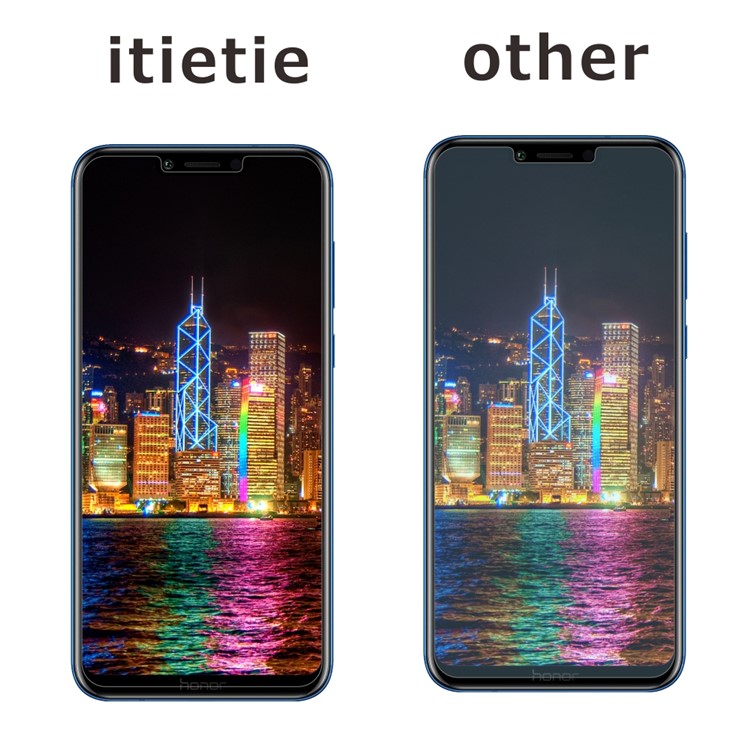 2Pcs/Set ITIETIE for Huawei Honor Play 2.5D 9H Tempered Glass Screen Protective Guard Film-8