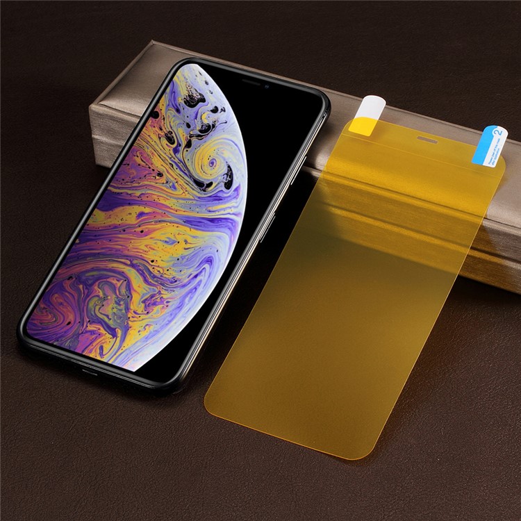 Para Iphone XS Max 6.5 Pulgadas Anti-explosión Película Suave Protector De Pantalla De Tamaño Completo-1