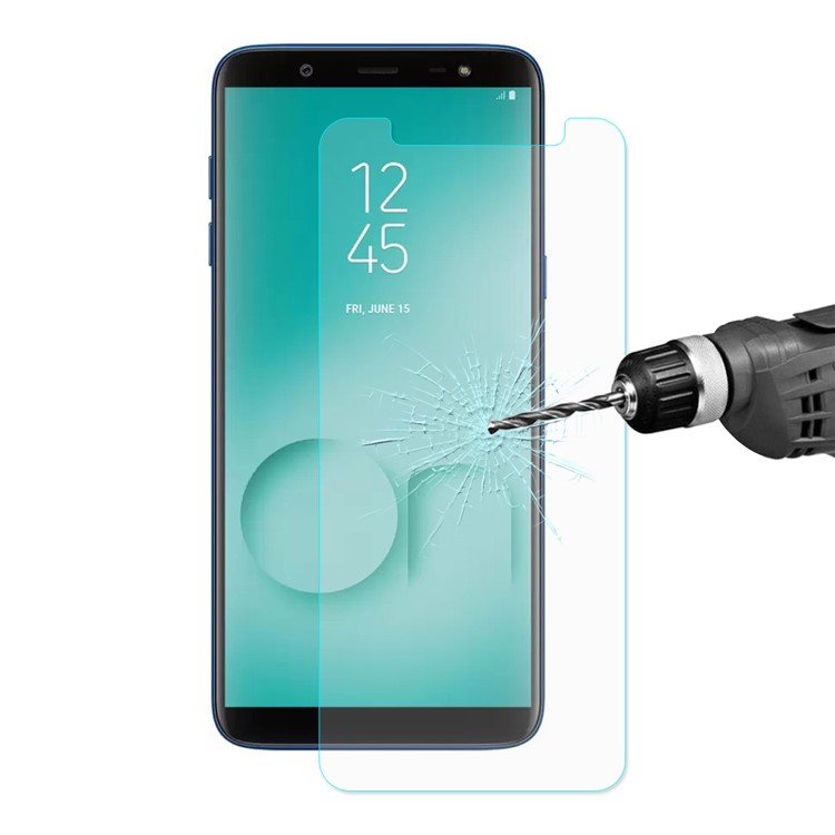 ENKAY 0.26mm 9H 2.5D Tempered Glass Screen Protector for Samsung Galaxy J8 (2018) / On8 (2018) India-1