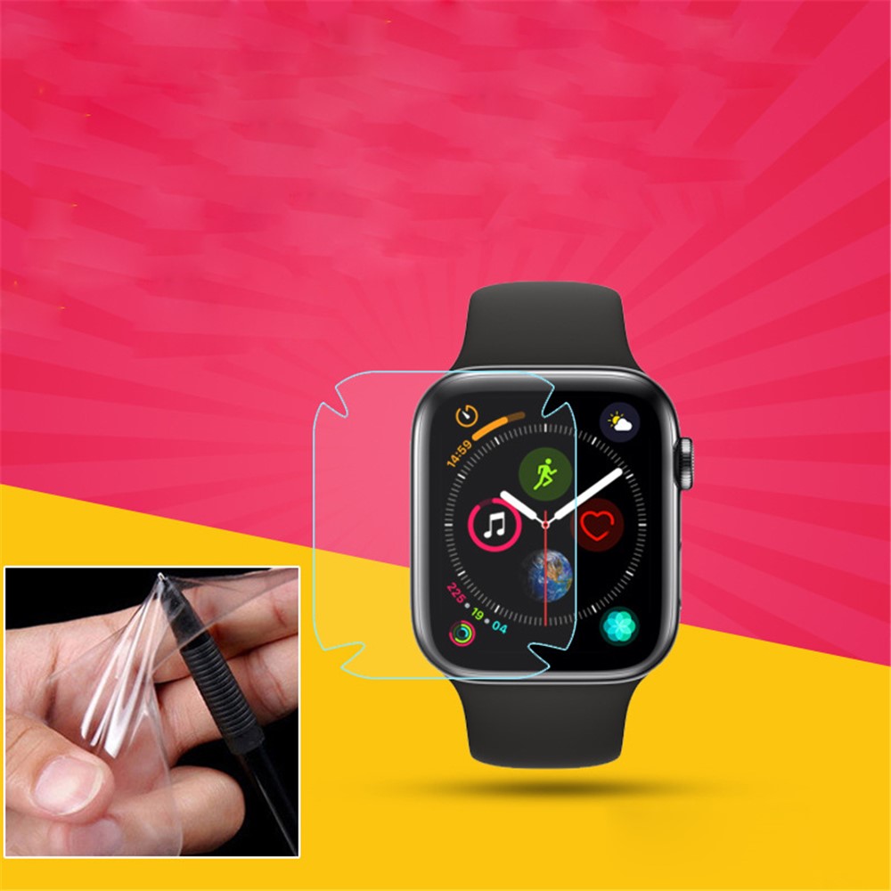 For Apple Watch Series 4 44mm Anti-scratch Soft TPU Protection Film-1