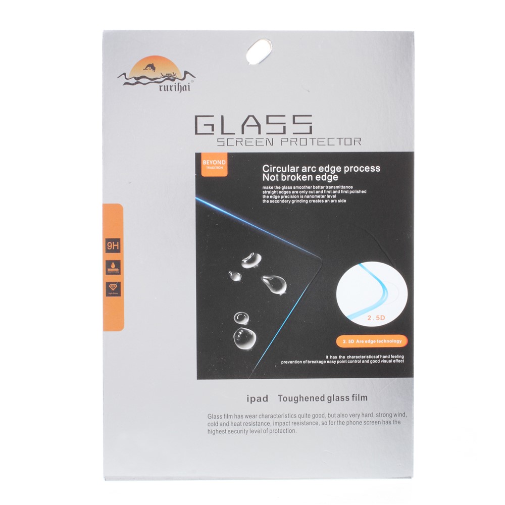 RURIHAI 0.26mm Full Size Tempered Glass Screen Protector for Samsung Galaxy Tab Active 2 8.0 T395-5