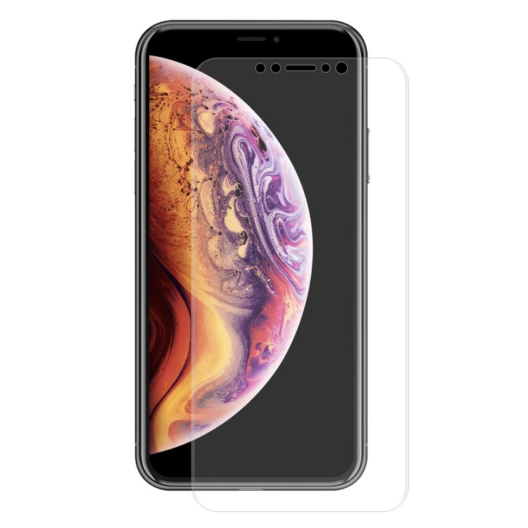 HAT PRINCE Soft PET 3D Curved Hot Bending Screen Protector + Back Film for iPhone XS Max 6.5 inch-2