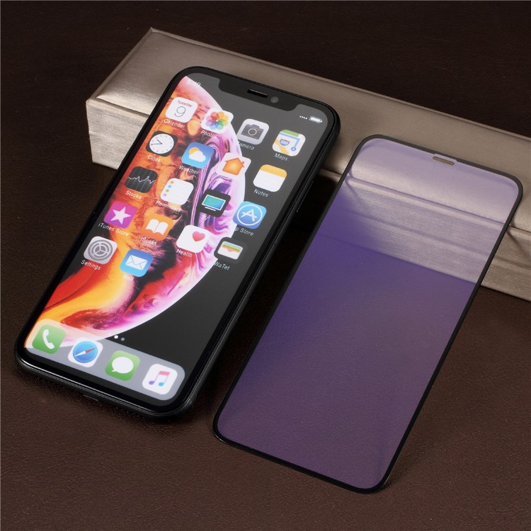 JOYROOM 0.2mm Full Covering Anti-blue-ray Tempered Glass Protector for iPhone XR 6.1 inch-6