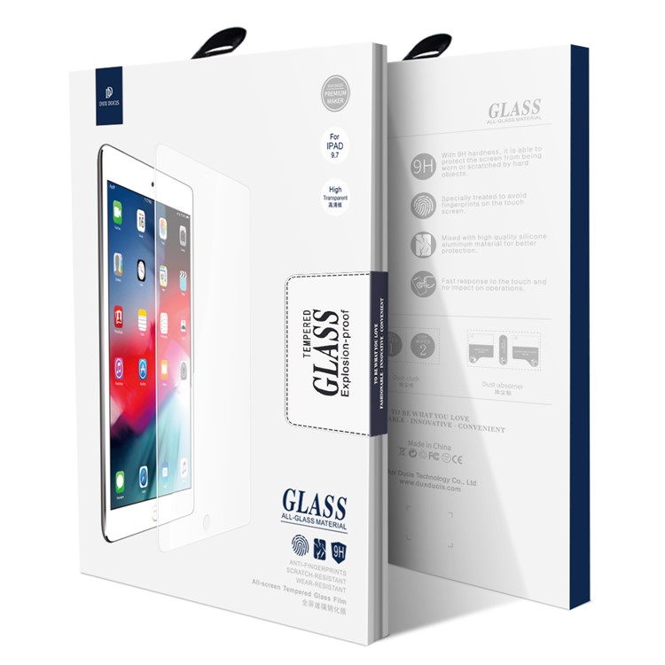 DUX DUCIS Anti-blue-ray Tempered Glass Full Screen Protector for iPad 9.7-inch (2017) / 9.7-inch (2018)-5