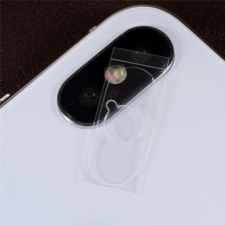 Anti-explosion Tempered Glass Camera Lens Film for iPhone XS / X 5.8 inch-2