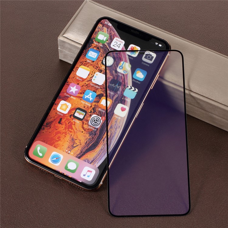 Eye-protection Anti-blue-ray Full Screen Tempered Glass Guard Film for iPhone XS Max 6.5 inch-2