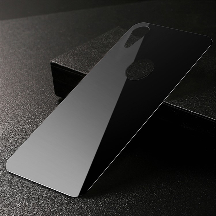 MOCOLO 3D Anti-scratch Tempered Glass Back Protector for iPhone XR 6.1 inch - Black-1