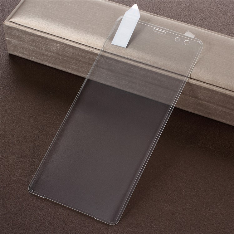 RURIHAI 3D Curved HD Clear Tempered Glass Full Screen Shield Anti-explosion for Sony Xperia XZ3 - Transparent-1