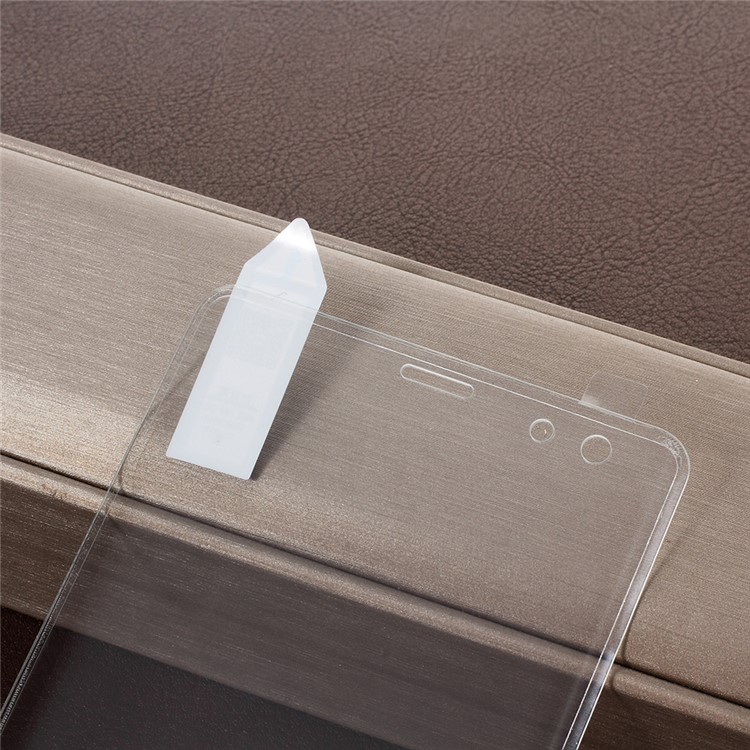RURIHAI 3D Curved HD Clear Tempered Glass Full Screen Shield Anti-explosion for Sony Xperia XZ3 - Transparent-3