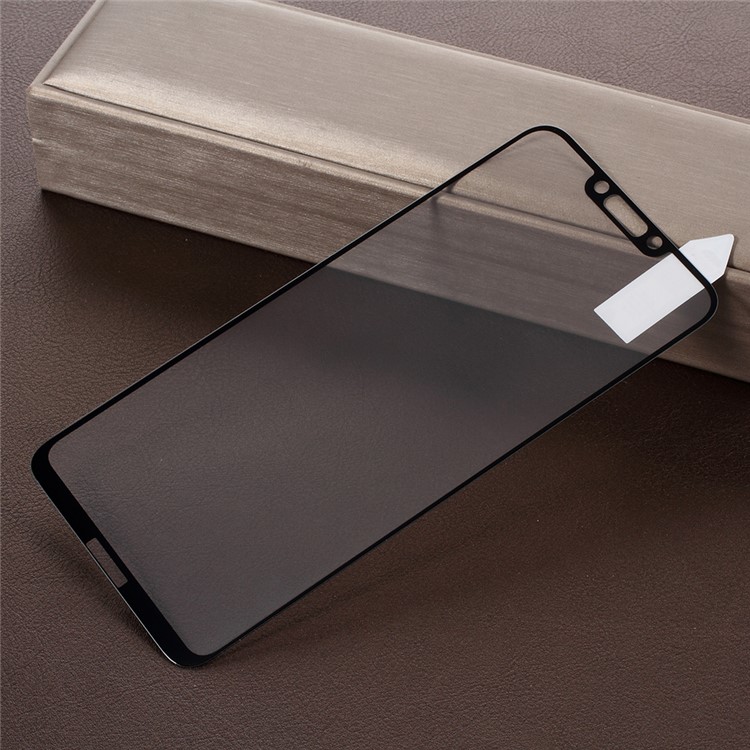 RURIHAI 3D Anti-fingerprint Tempered Glass Full Screen Protector for Huawei Mate 20 Lite - Black-2