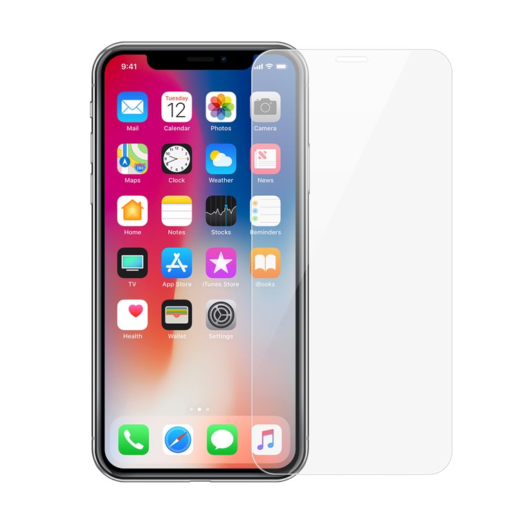 DEVIA for iPhone XS Max 6.5 inch 9H Tempered Glass Full Screen Protector Guard-2