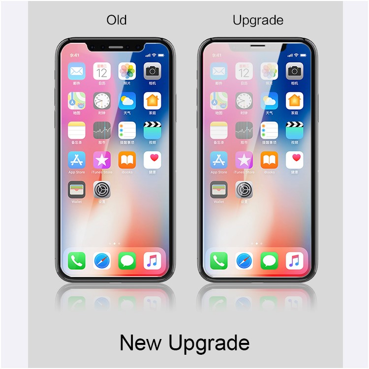 DEVIA for iPhone XS Max 6.5 inch 9H Tempered Glass Full Screen Protector Guard-4