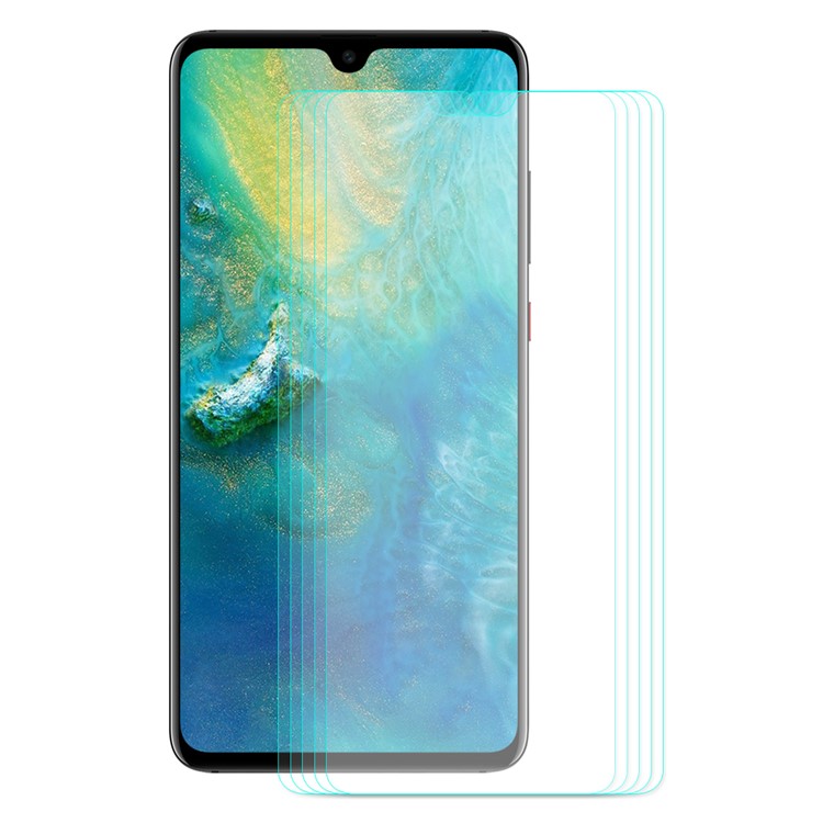 5pcs hat prince 0.26mm 9h 2.5d дуги с закругленными стеклами для защиты экрана huawei mate 20
