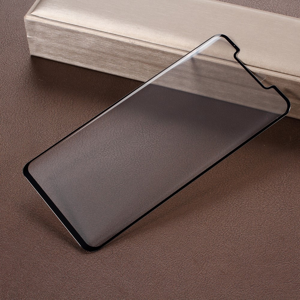 Protetor De Vidro Temperado Ultra Claro Em Tamanho Grande Anti-explosão Para Huawei Mate 20 Pro - Preto-2