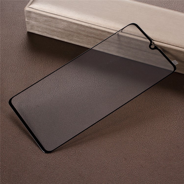 Complete Covering Silk Printing Tempered Glass Protective Film for Huawei Mate 20 - Black-2