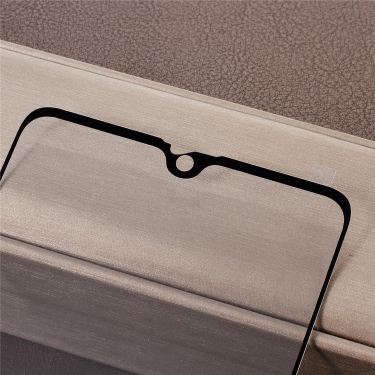 Complete Covering Silk Printing Tempered Glass Protective Film for Huawei Mate 20 - Black-3