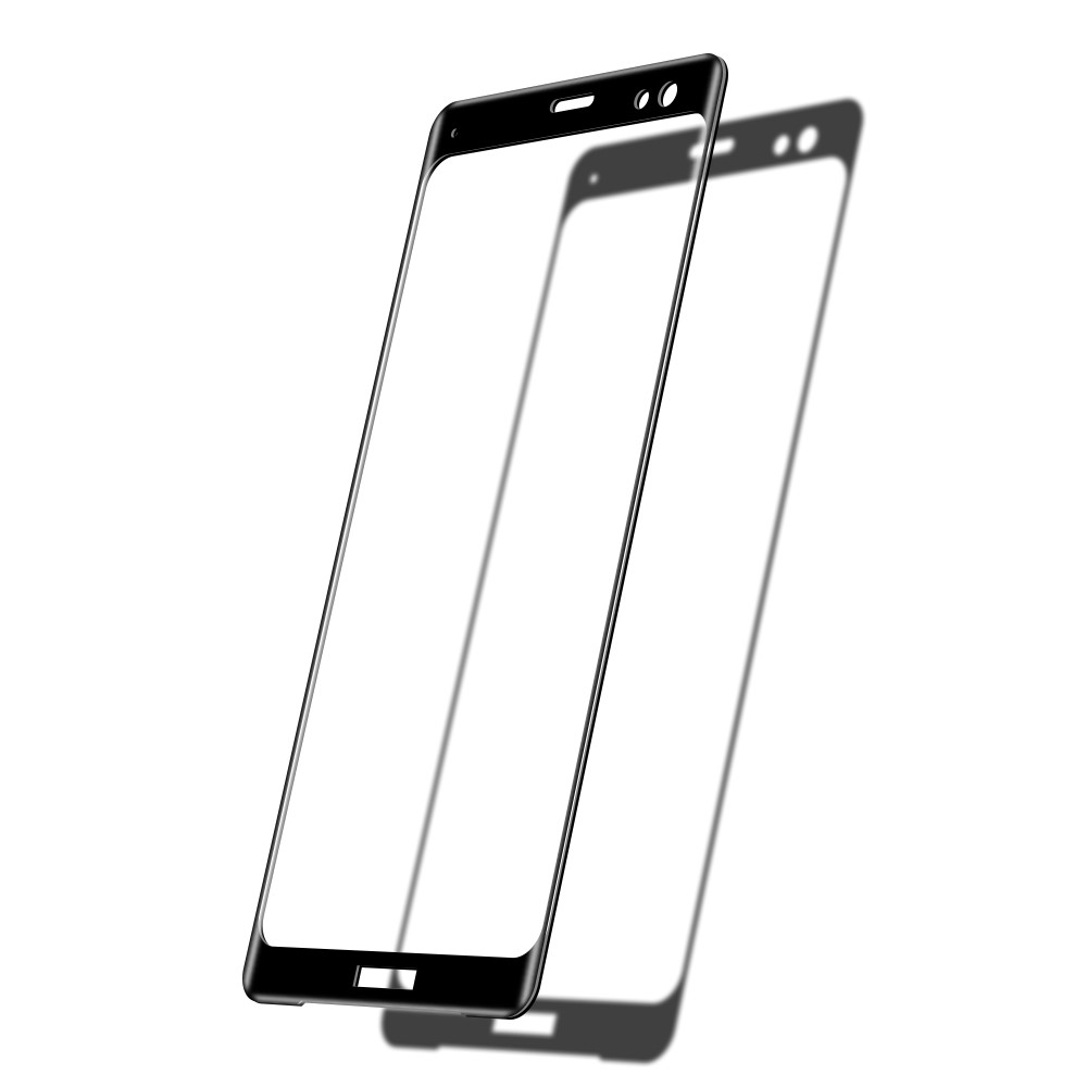 MOFI 3D Curved Tempered Glass Complete Covering Screen Protector for Sony Xperia XZ3 - Black-2