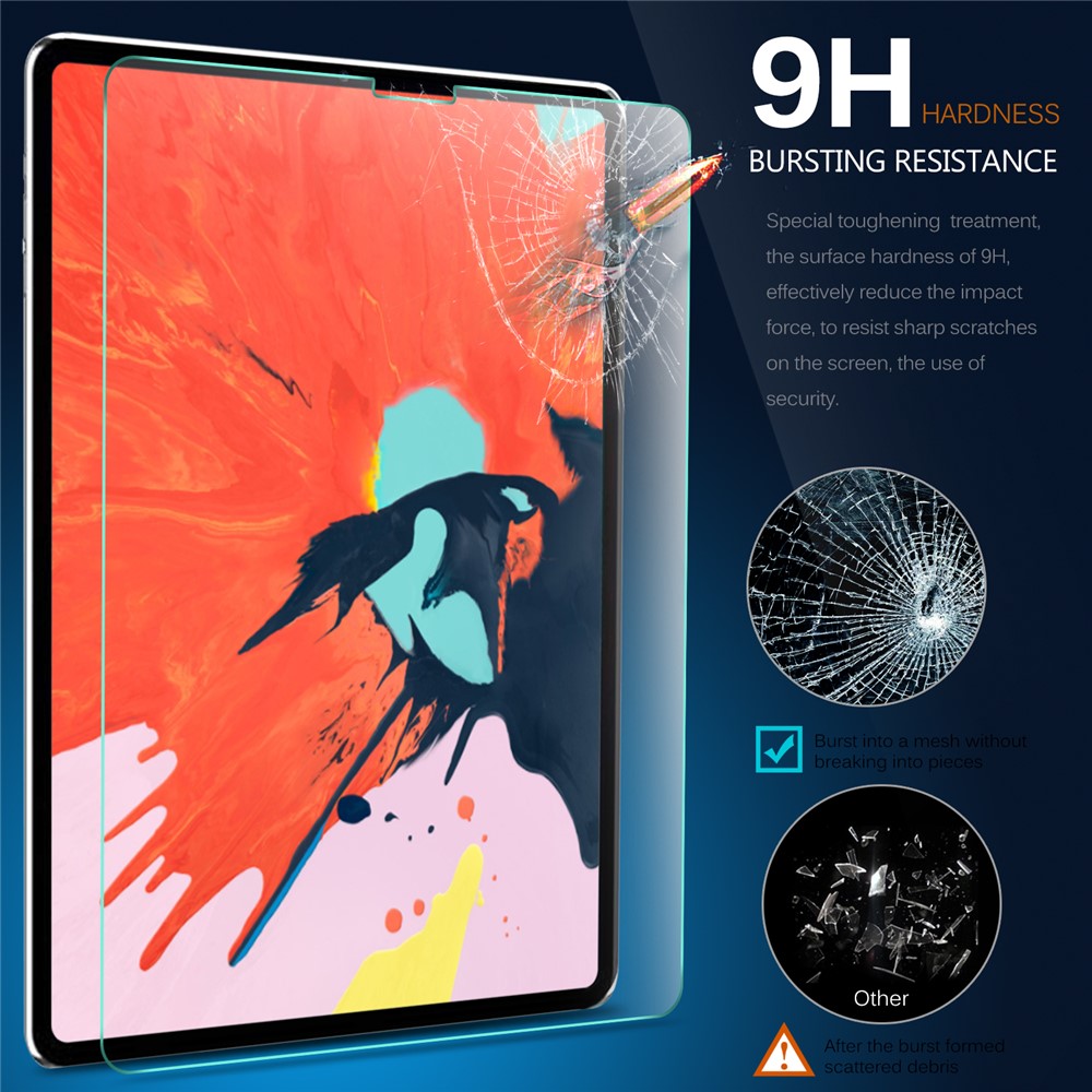 Ultra Clear Anti-explosion Tempered Glass Full Size Screen Guard Film for iPad Pro 12.9-inch (2018) - Transparent-2