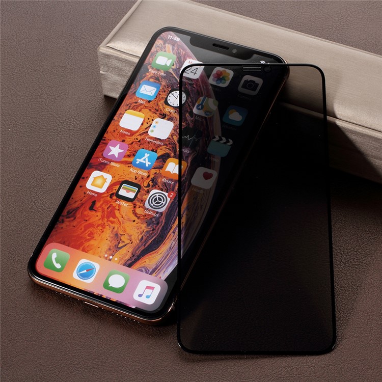 Privacy Protection 5D Tempered Glass Screen Protector for iPhone XR 6.1 inch-2