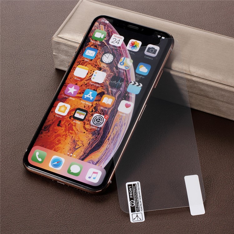 For iPhone XS / X 5.8 inch Anti-glare Matte Soft PET Screen Protector Film-2